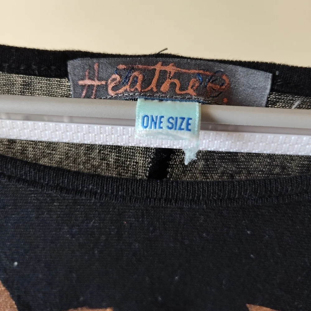 Reverse Tie Dye Bohemian Shirt - Picture 6 of 7